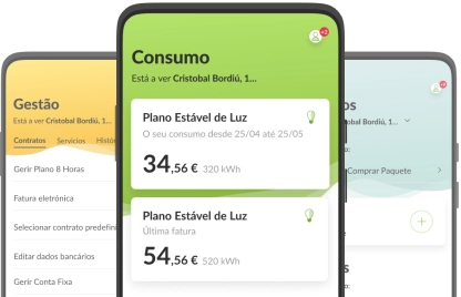 Controlo total e permanente na palma da sua mão Controlo total e permanente na palma da sua mão