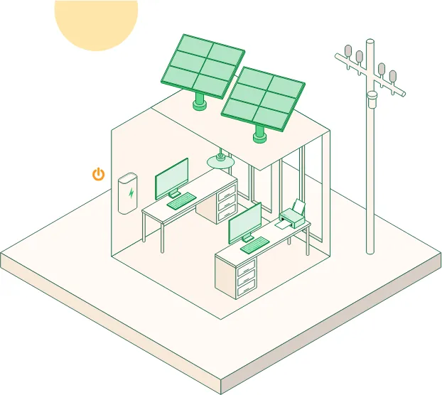 Consumo próprio de eletricidade