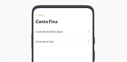 Ativar ou modificar a Conta Fixa